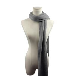 Women’s Calvin Klein Loght Grey Tasseled Scarf